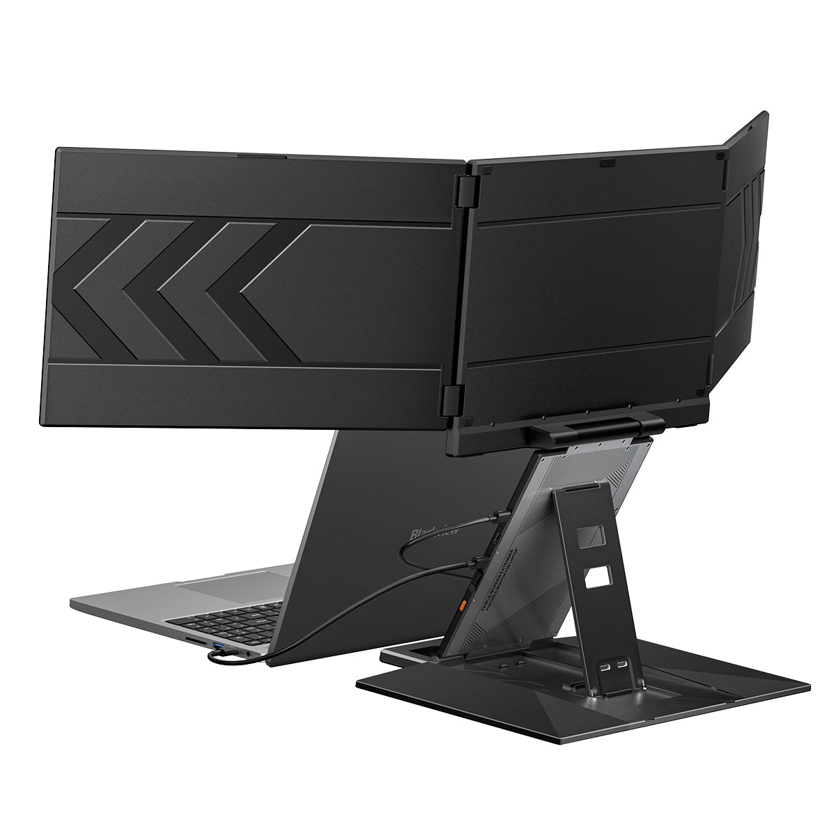 Écran portable Blackview Table 16 Triple 15,3 pouces, extension d'écran pour ordinateur portable avec compatibilité universelle des appareils