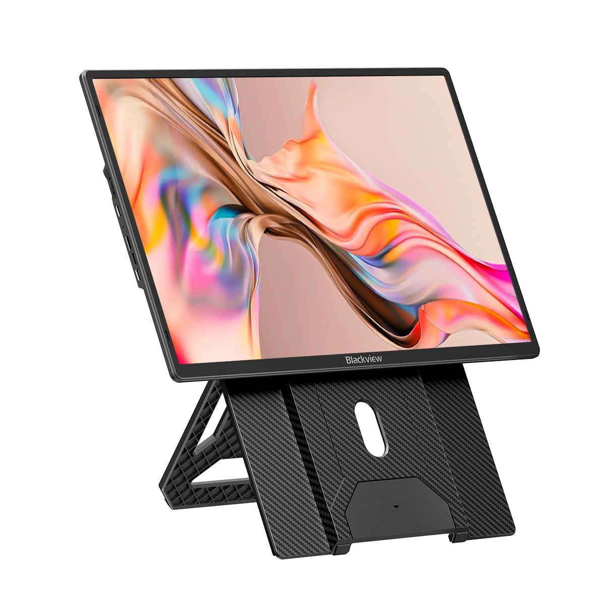 Blackview Table 9 16" FHD alacsony kék fény tanúsítvánnyal rendelkező hordozható monitor beépített hangszóróval és teljes funkcionalitású USB Type C + Mini HDMI bemenettel