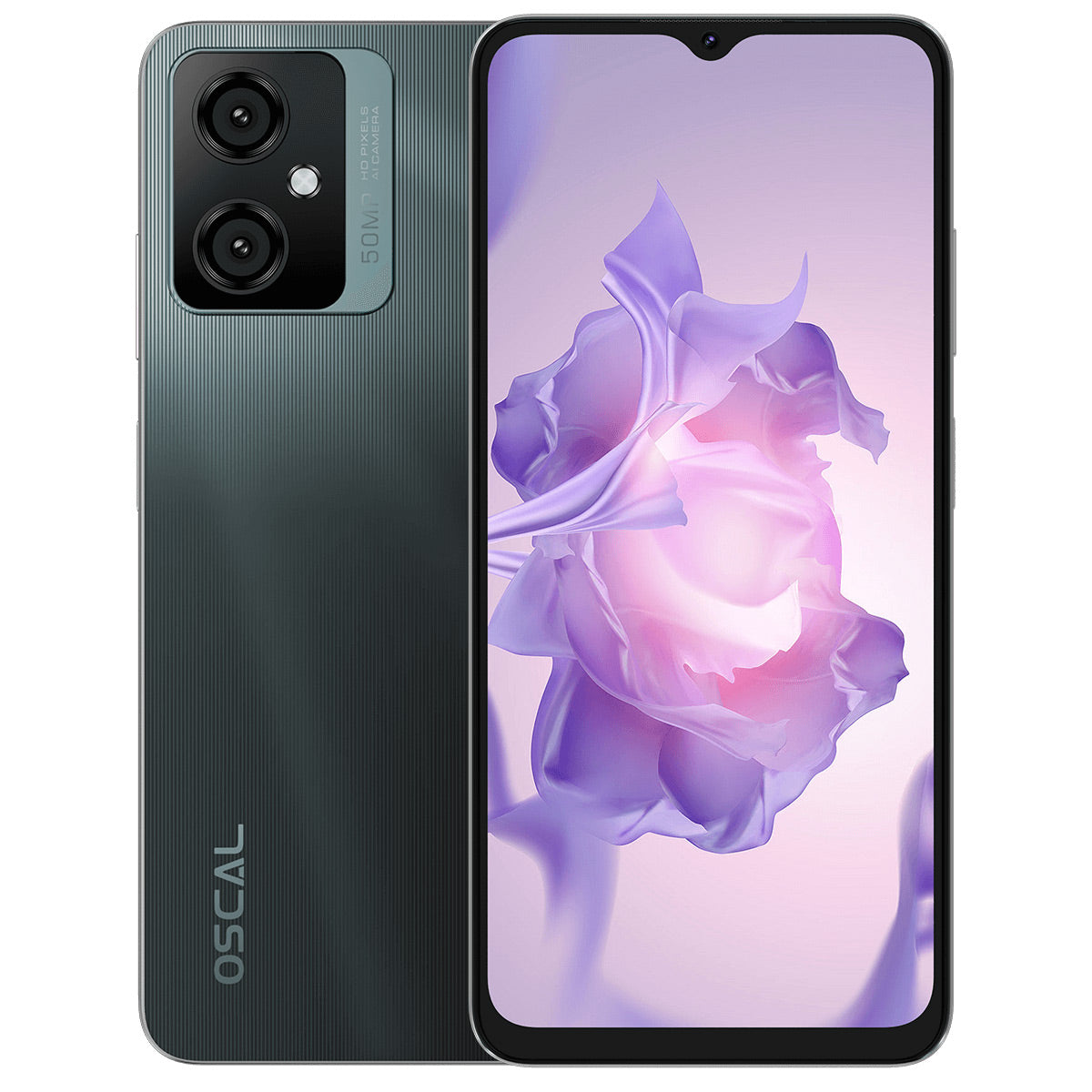 Oscal Tiger 10 6.56" 90Hz Display Unisoc T606 Octa-core 8GB+256GB 50MP Rear Camera 4G Smartphone