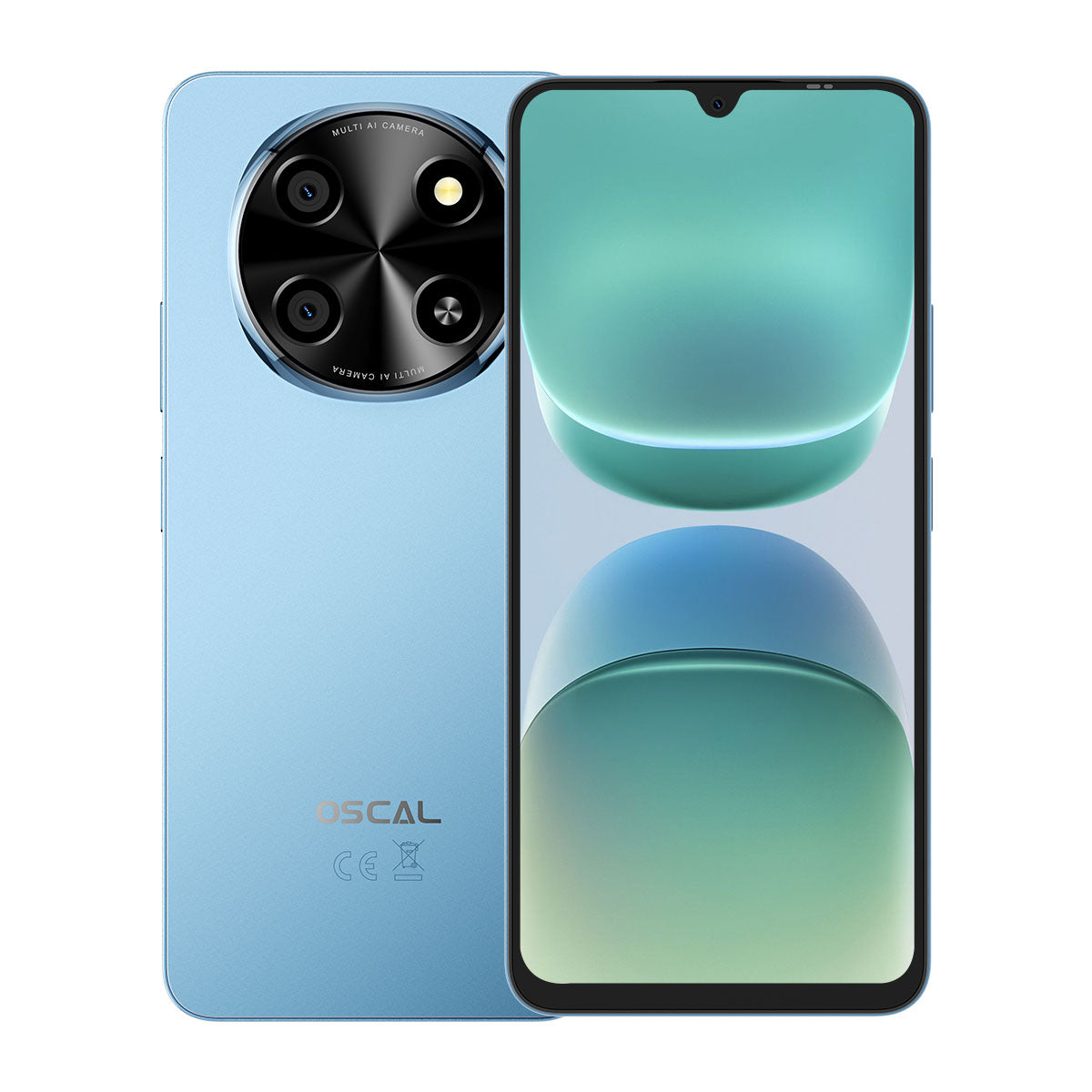 Oscal TIGER 8 6.88-Inch 120Hz Display Unisoc T8100 Octa-core 4/8+128GB 16MP AI Camera 5G Smartphone