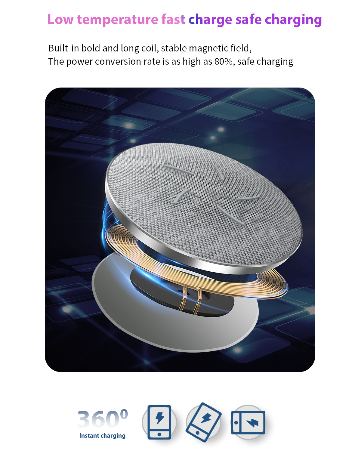 Blackview W2 30W Wireless Charger