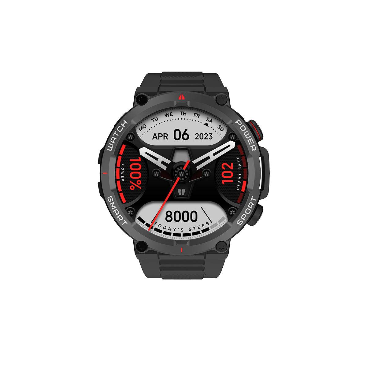 Blackview W50 vodotěsné chytré hodinky na sport a cvičení, stylové, do 10 metrů