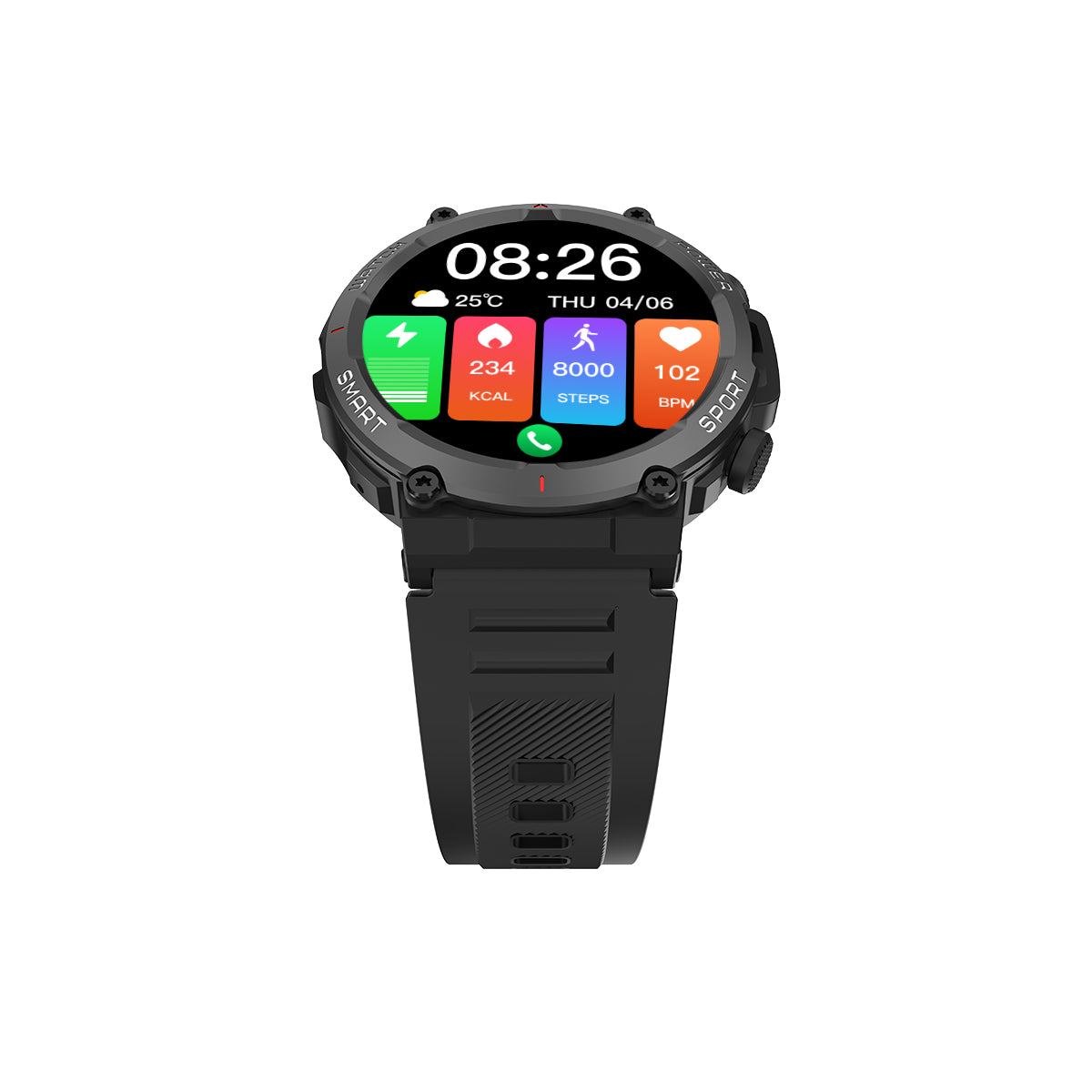 Blackview W50 vodotěsné chytré hodinky na sport a cvičení, stylové, do 10 metrů