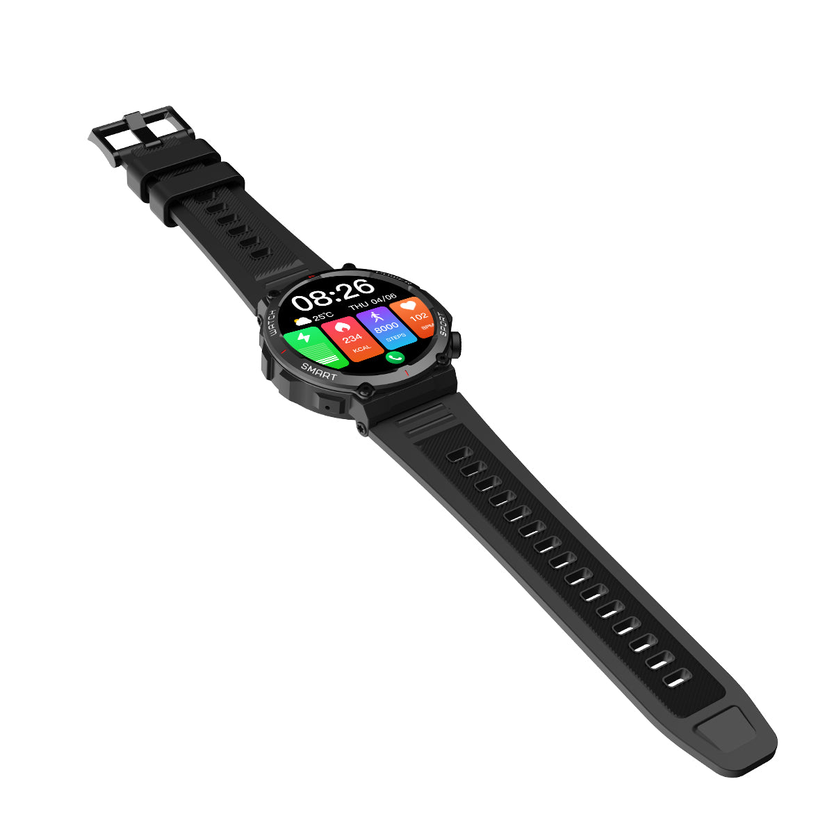 Blackview W50 vodotěsné chytré hodinky na sport a cvičení, stylové, do 10 metrů