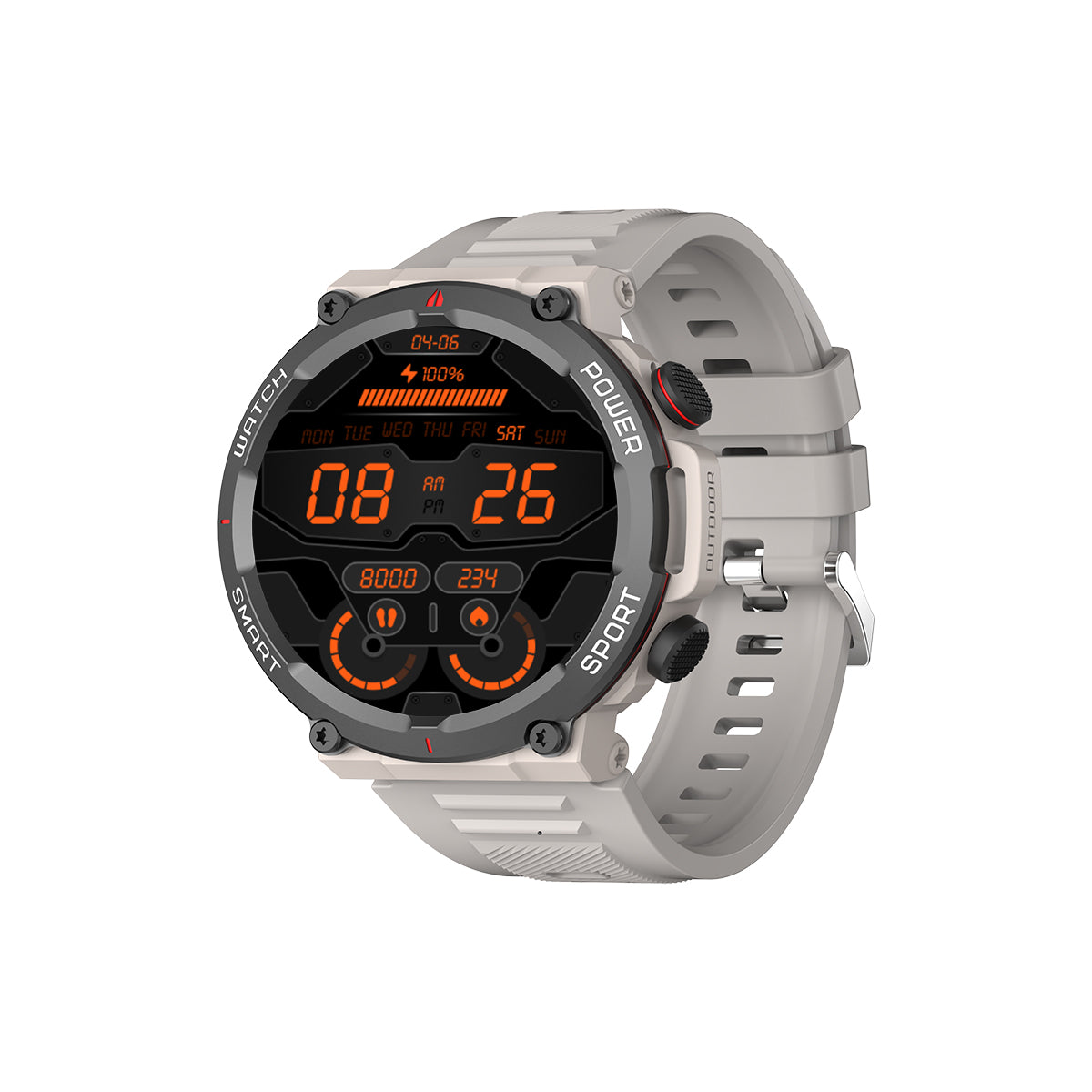 Blackview W50 vodotěsné chytré hodinky na sport a cvičení, stylové, do 10 metrů