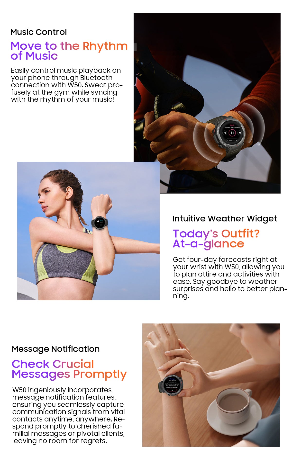 Smartwatch Blackview W50 — Market
