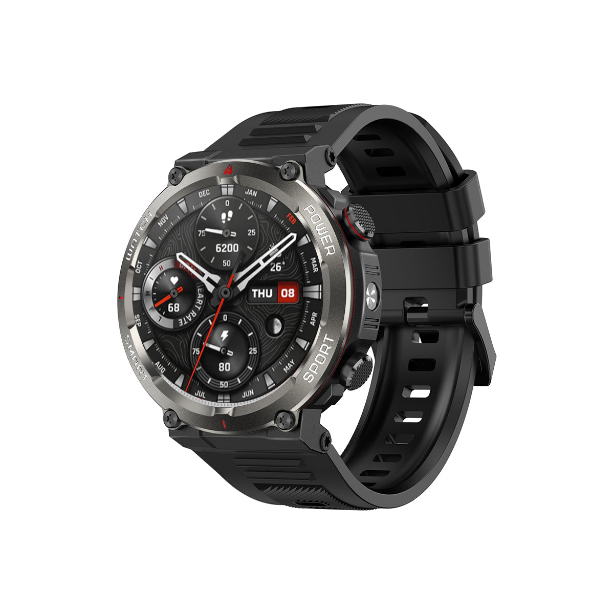 Blackview W50 Pro 1.45吋 IP68 防水 LED 手電筒 耐用智慧手錶