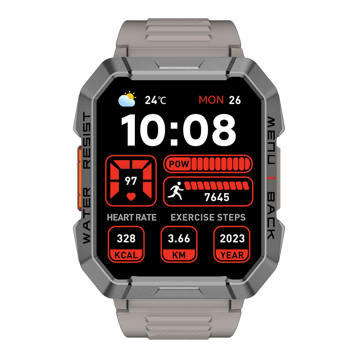 Blackview W60 2.01-inch 900mAh LED Flashlight Campass Outdoor Smart Watch