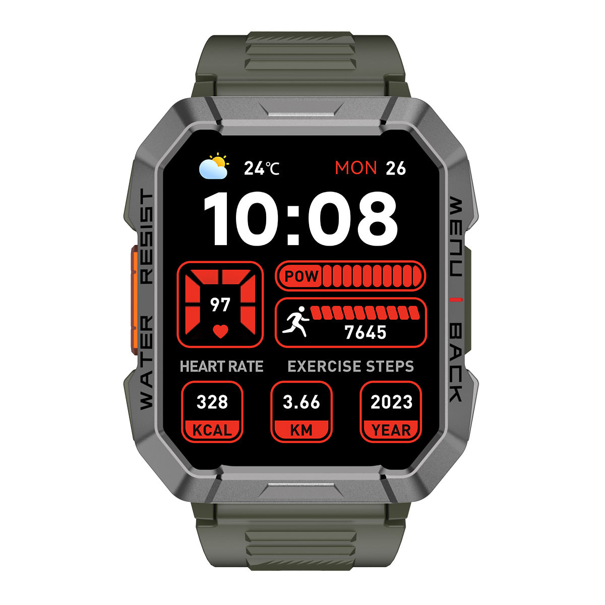 Blackview W60 2.01-inch 900mAh LED Flashlight Campass Outdoor Smart Watch
