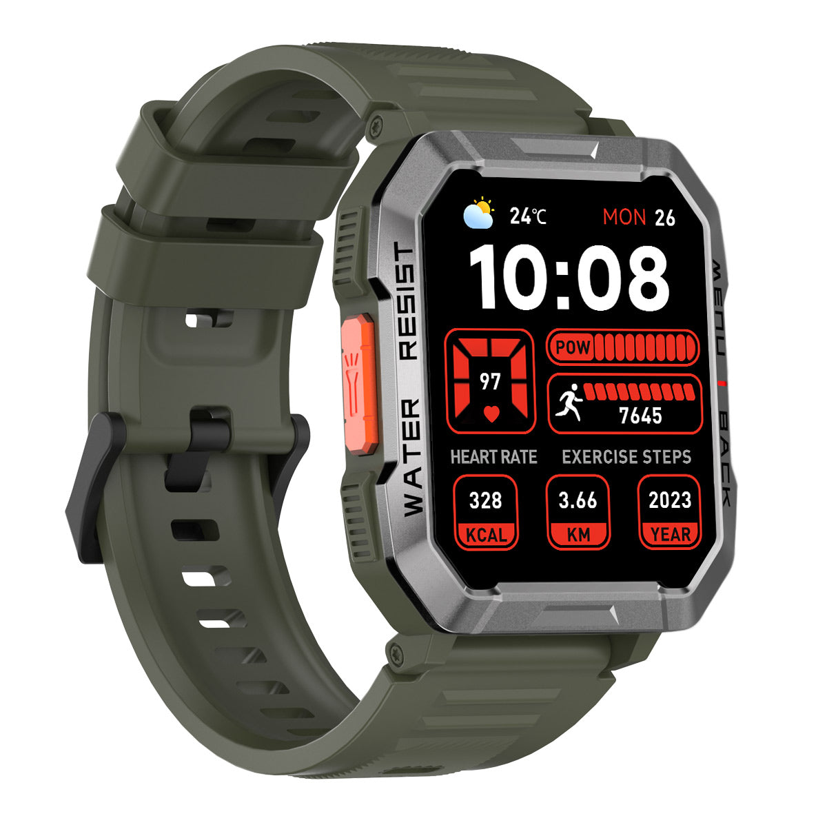 Blackview W60 2.01-inch 900mAh LED Flashlight Campass Outdoor Smart Watch