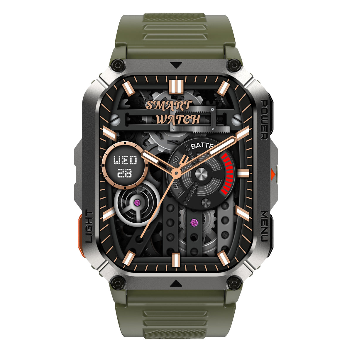 Blackview W70 Pro 2.01-inch 900mAh Built-in LED Flashlight Outdoor Sports Smart Watch