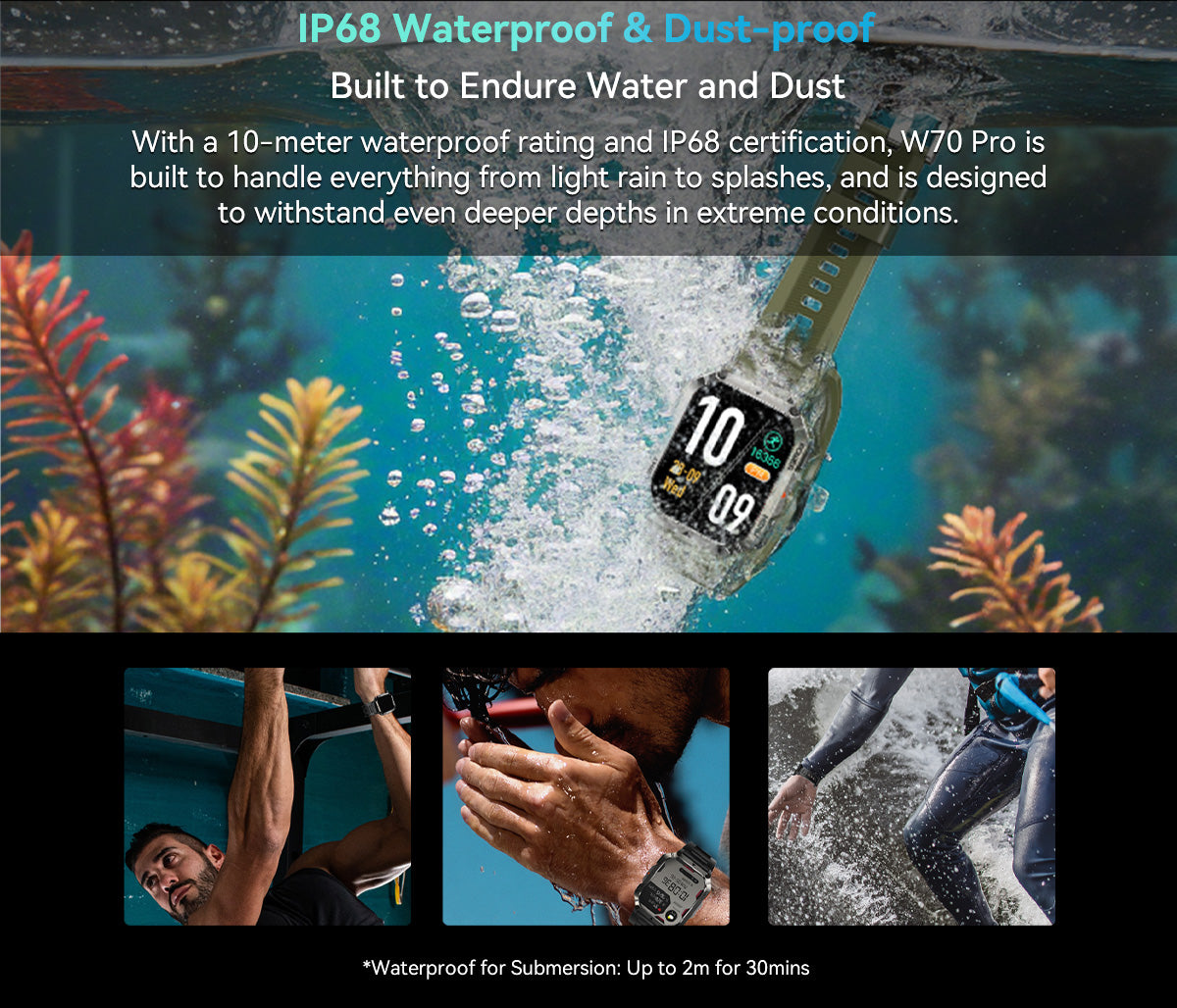 Blackview W70 Pro Outdoor-Smartwatch