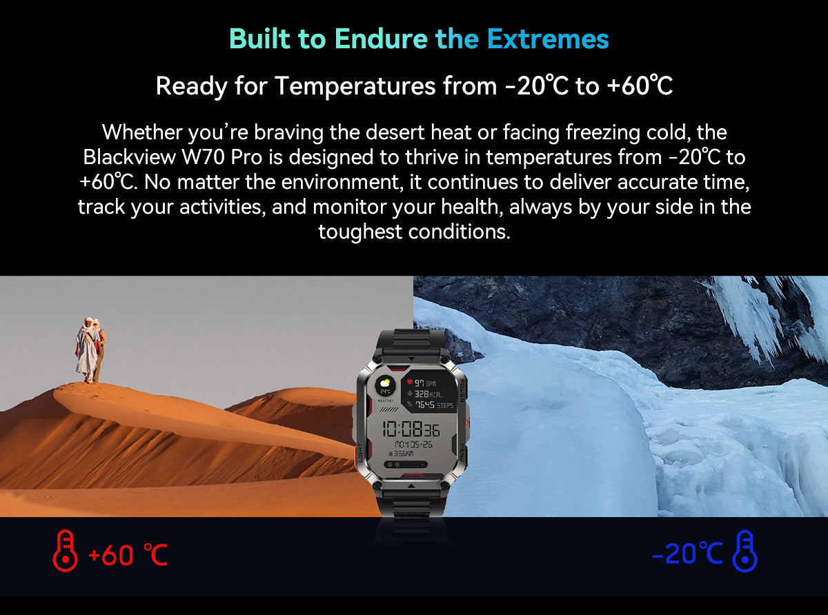 Blackview W70 Pro Outdoor-Smartwatch