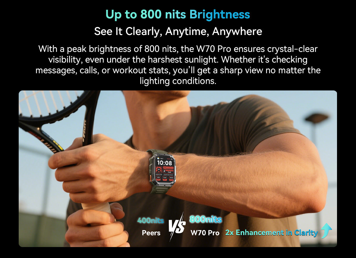 Blackview W70 Pro Outdoor-Smartwatch