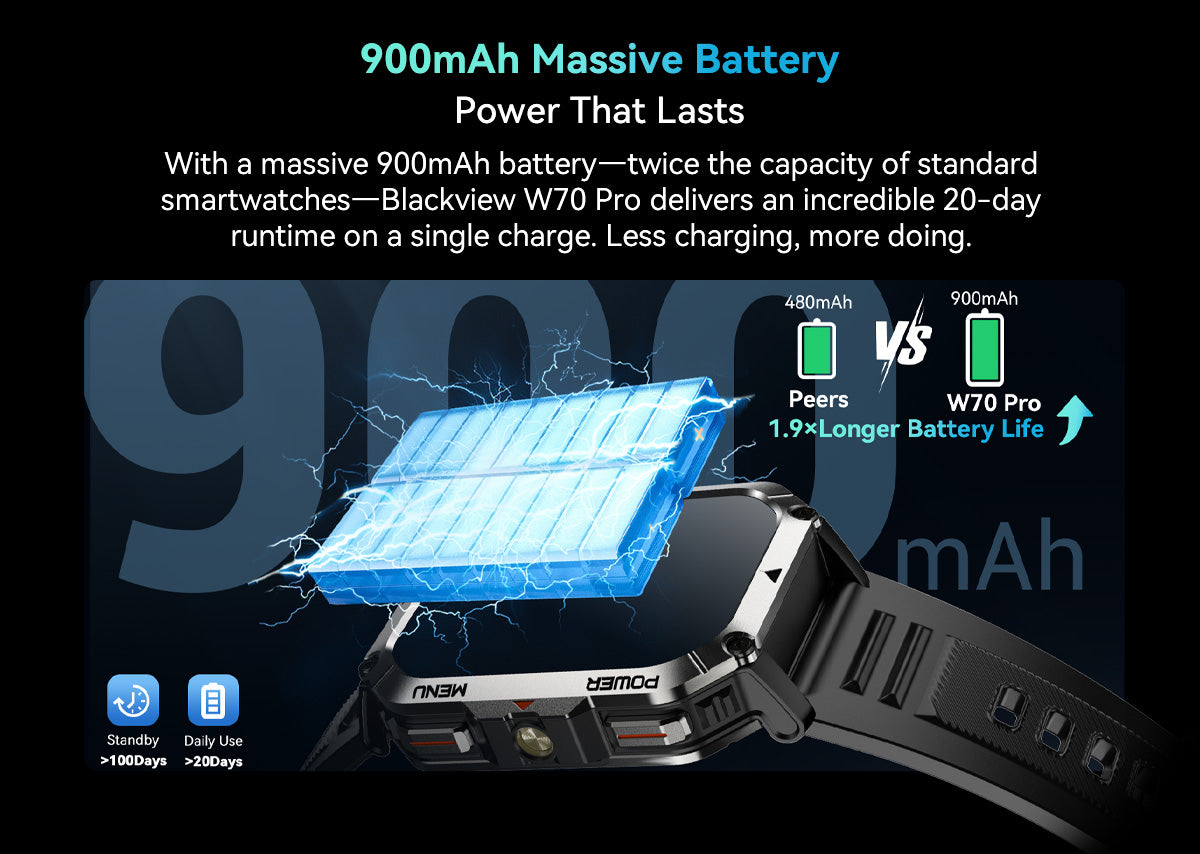 Blackview W70 Pro Outdoor-Smartwatch