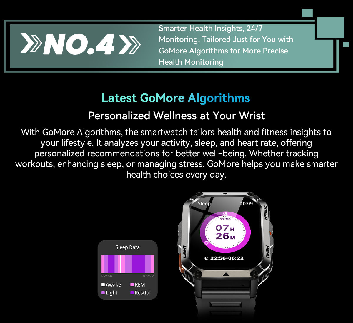 Blackview W70 Pro Outdoor-Smartwatch