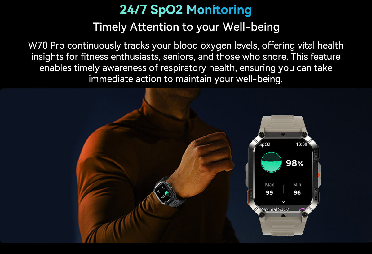 Blackview W70 Pro Outdoor-Smartwatch