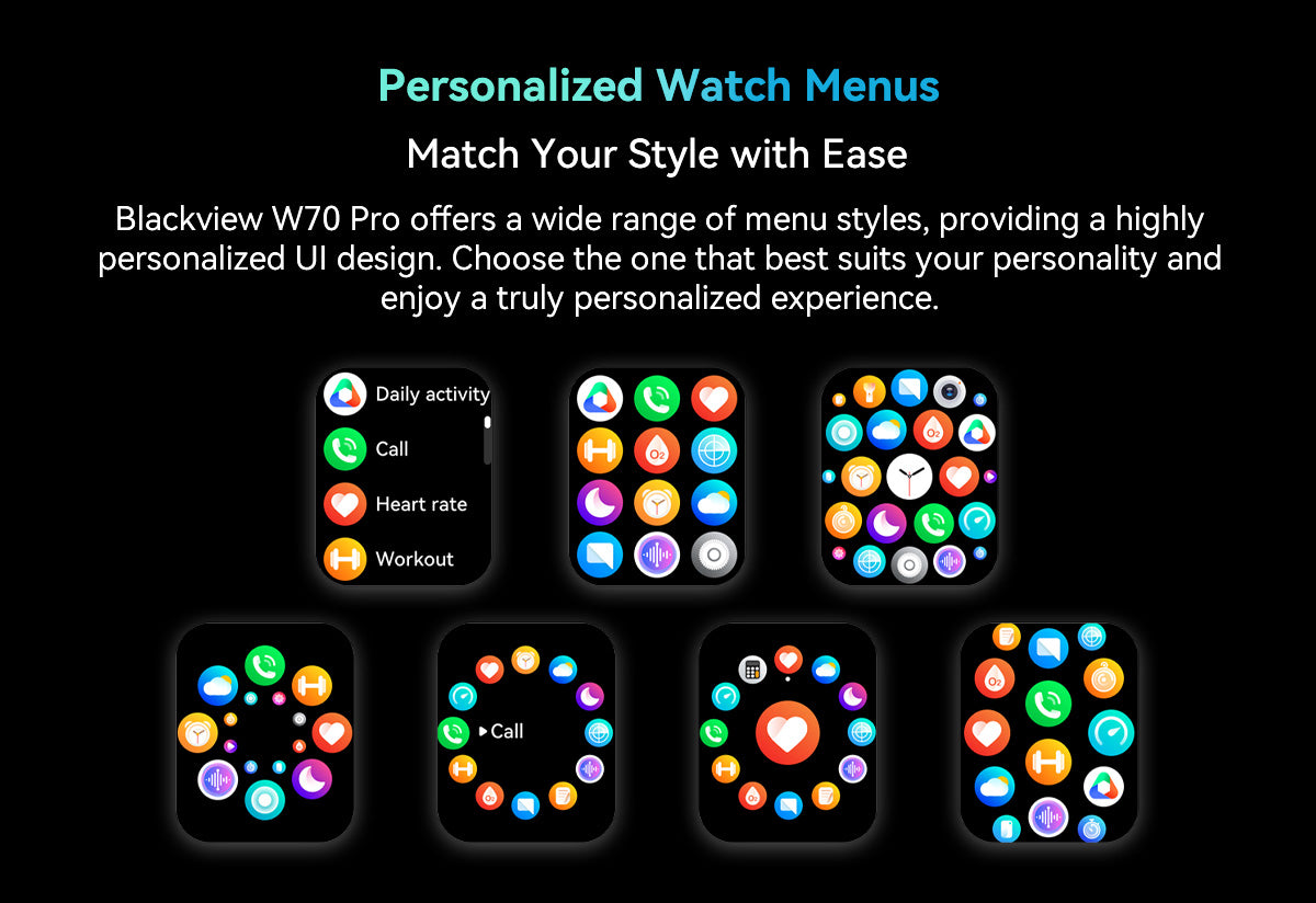 Blackview W70 Pro Outdoor-Smartwatch