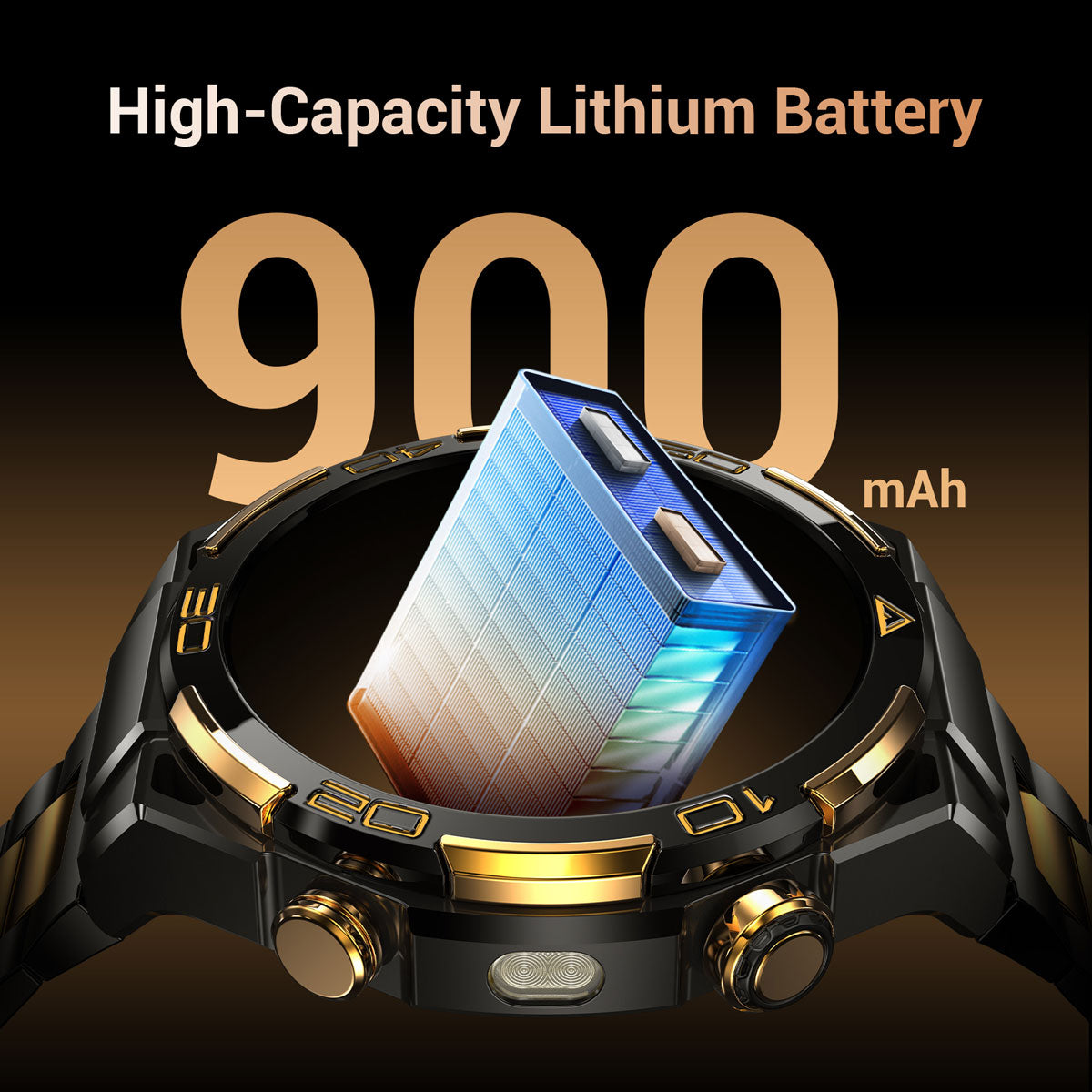 Blackview W90 Pro AMOLED GPS Zseblámpa Kültéri Okosóra