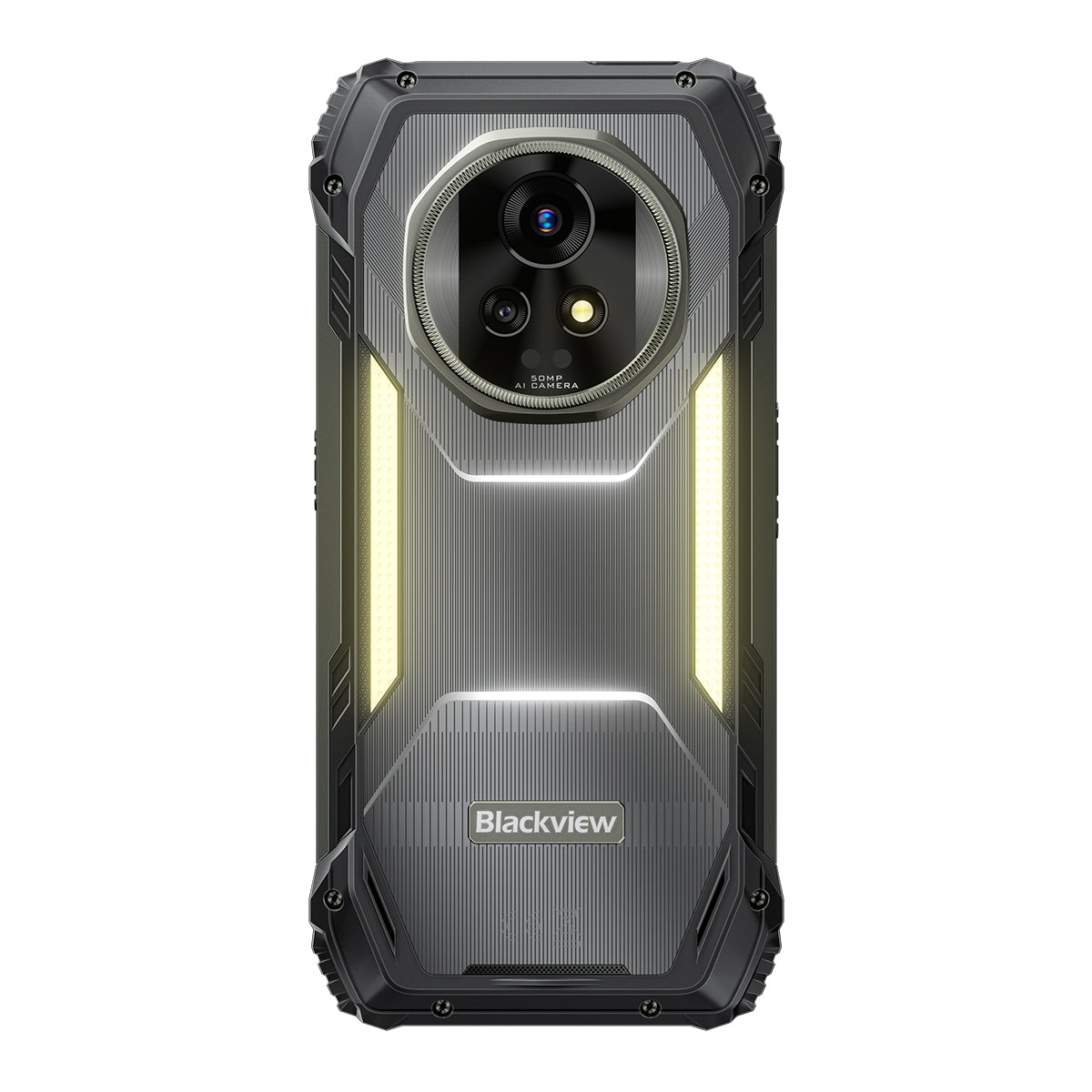 Blackview XPLORE 2 Proyector Teléfono Resistente 5G AI con Pantalla AMOLED 3.2K de 6.73" Dimensity 8300 20000mAh y Luz de Camping Incorporada