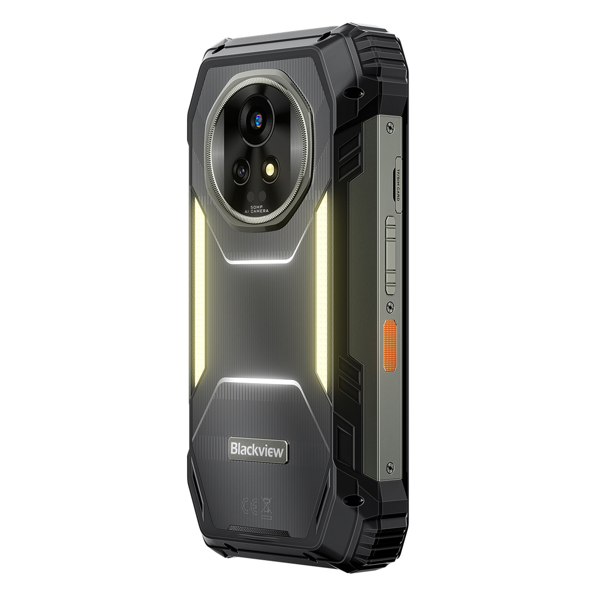 Blackview XPLORE 2 Satellite Rugged 5G AI Phone with 6.73" 3.2K AMOLED Display 12+256GB/16+1TB 20000mAh & Built-in Camping Light