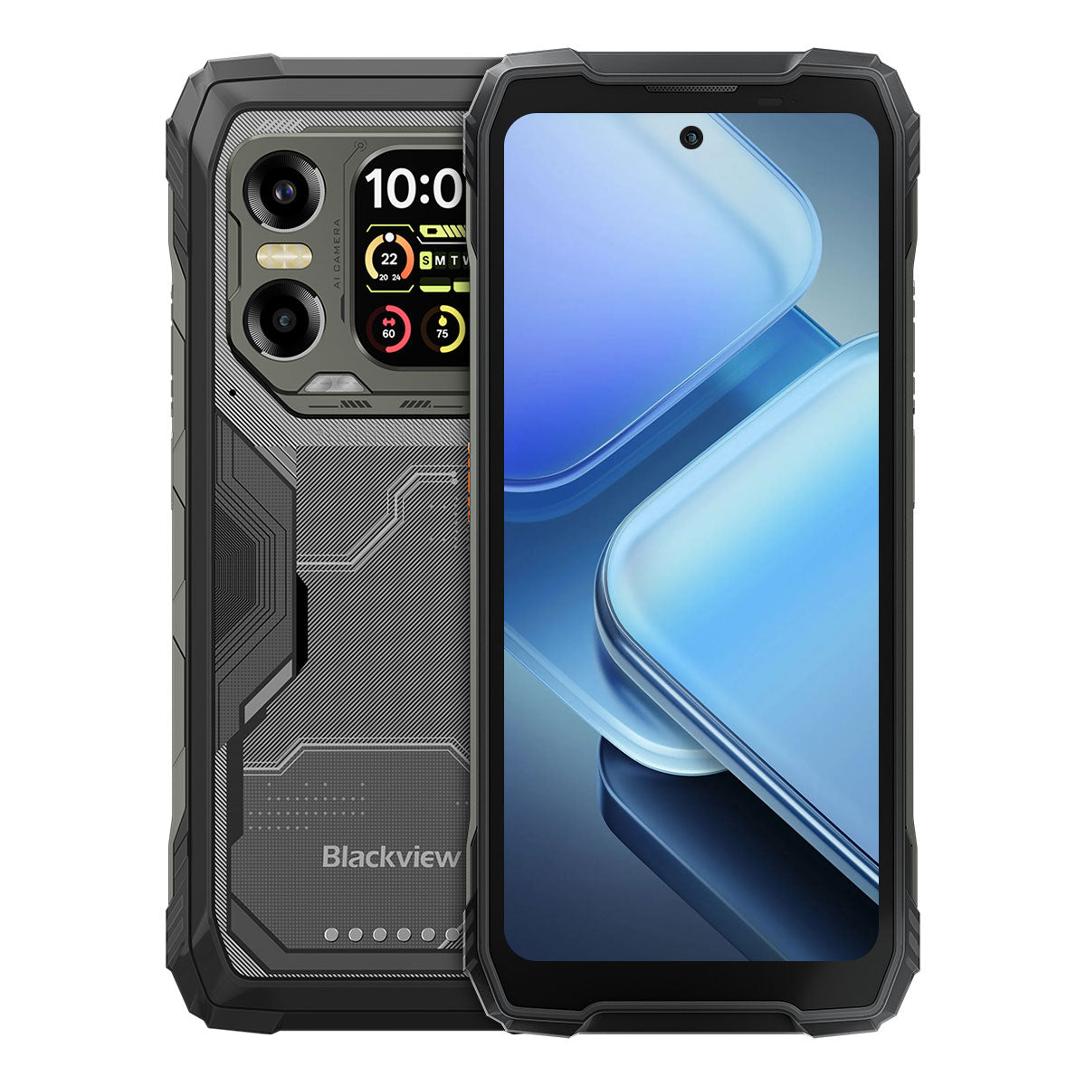 Blackview XPLORE X1 6.78" 120Hz Main & 2.01" Secondary Display MediaTek Dimensity 7050 Octa-core 108MP Main+20MP Night Vision Camera 5G AI Rugged Phone