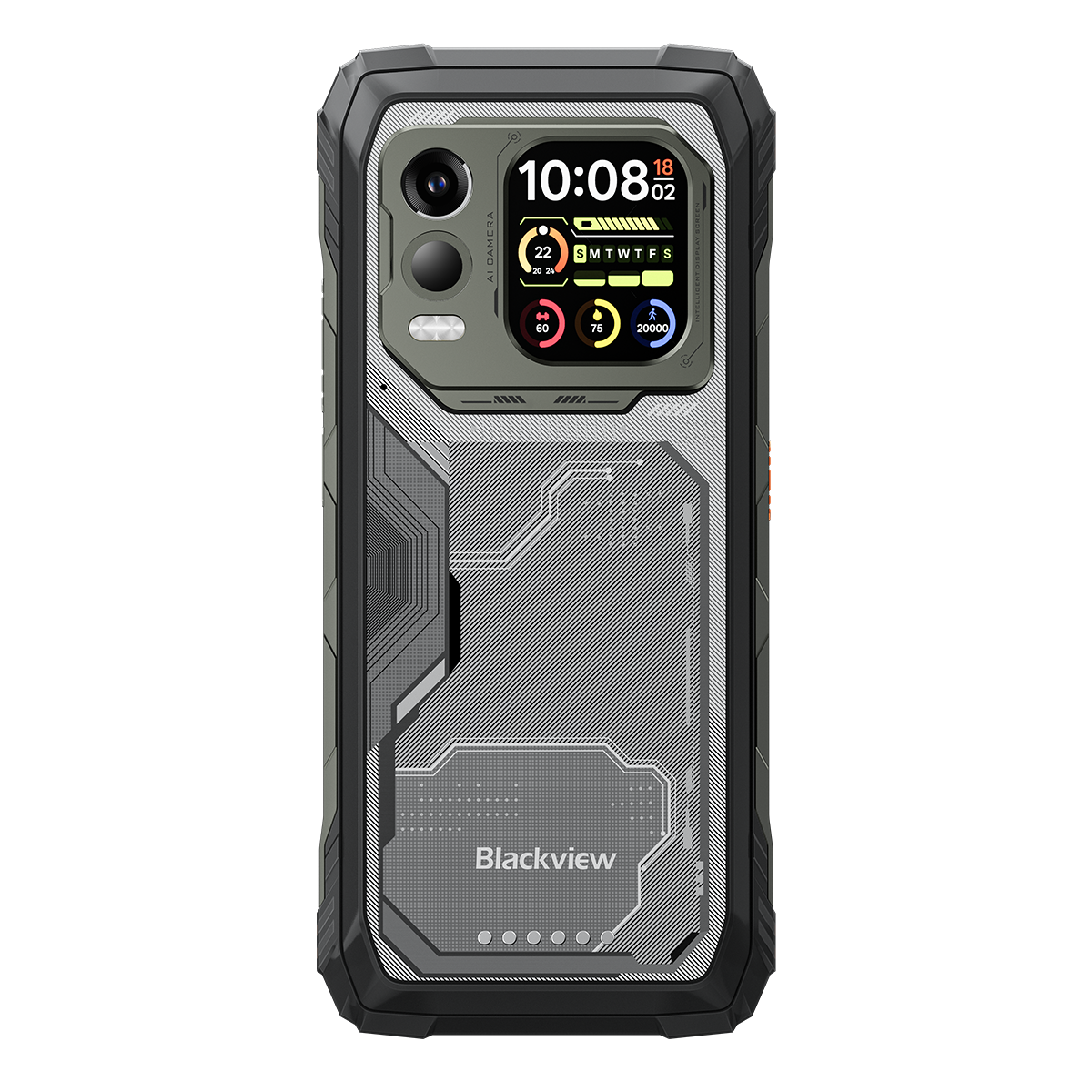 Blackview XPLORE X1 Pro 열화상 5G 러기드 폰, 6.78인치 2.4K 120Hz 메인 디스플레이 및 2.01인치 세컨더리 디스플레이, 10000mAh 배터리 탑재