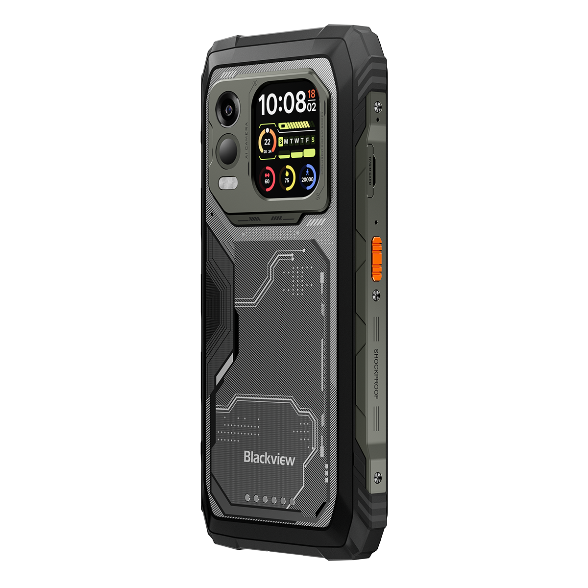 Blackview XPLORE X1 Pro 열화상 5G 러기드 폰, 6.78인치 2.4K 120Hz 메인 디스플레이 및 2.01인치 세컨더리 디스플레이, 10000mAh 배터리 탑재