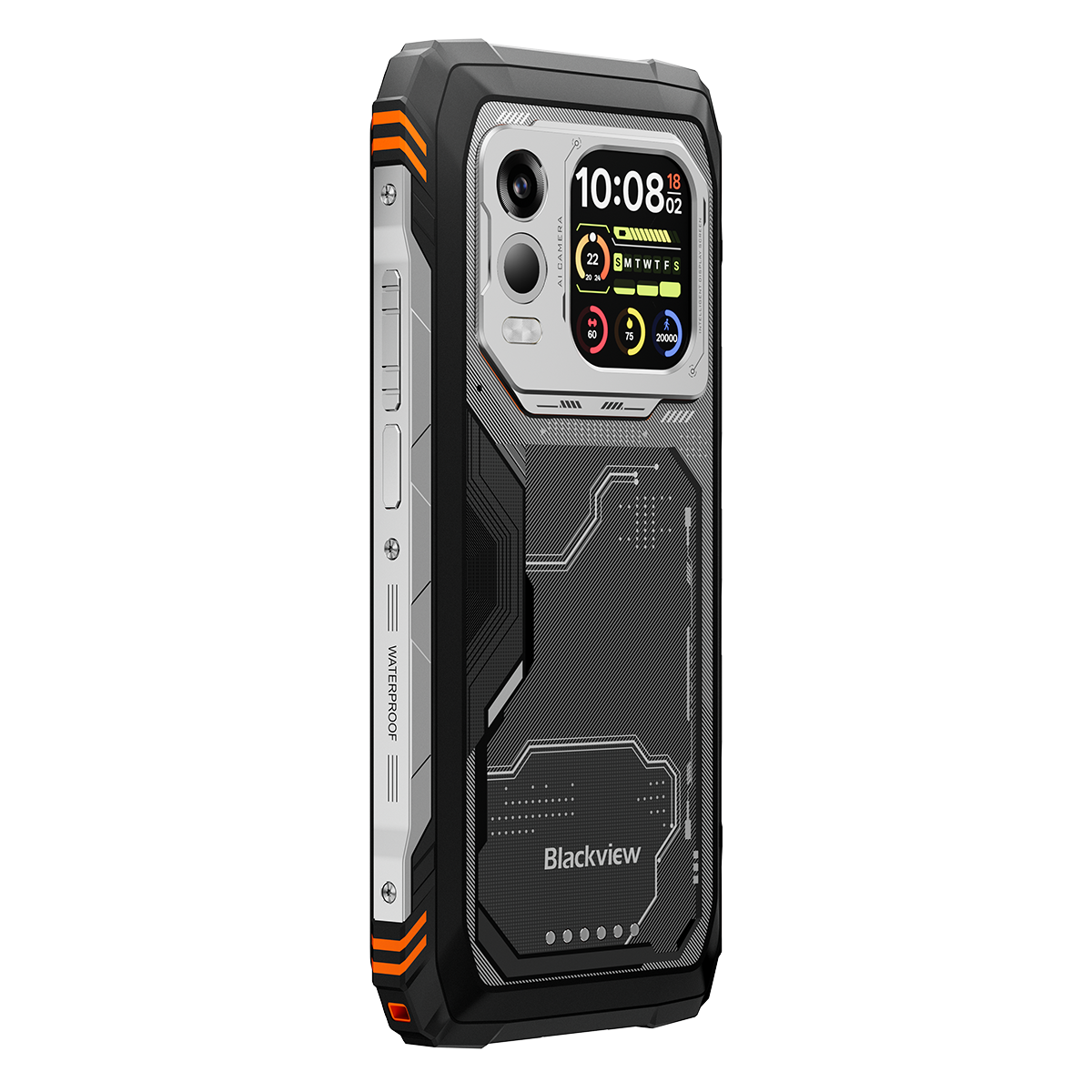 Blackview XPLORE X1 Pro 열화상 5G 러기드 폰, 6.78인치 2.4K 120Hz 메인 디스플레이 및 2.01인치 세컨더리 디스플레이, 10000mAh 배터리 탑재