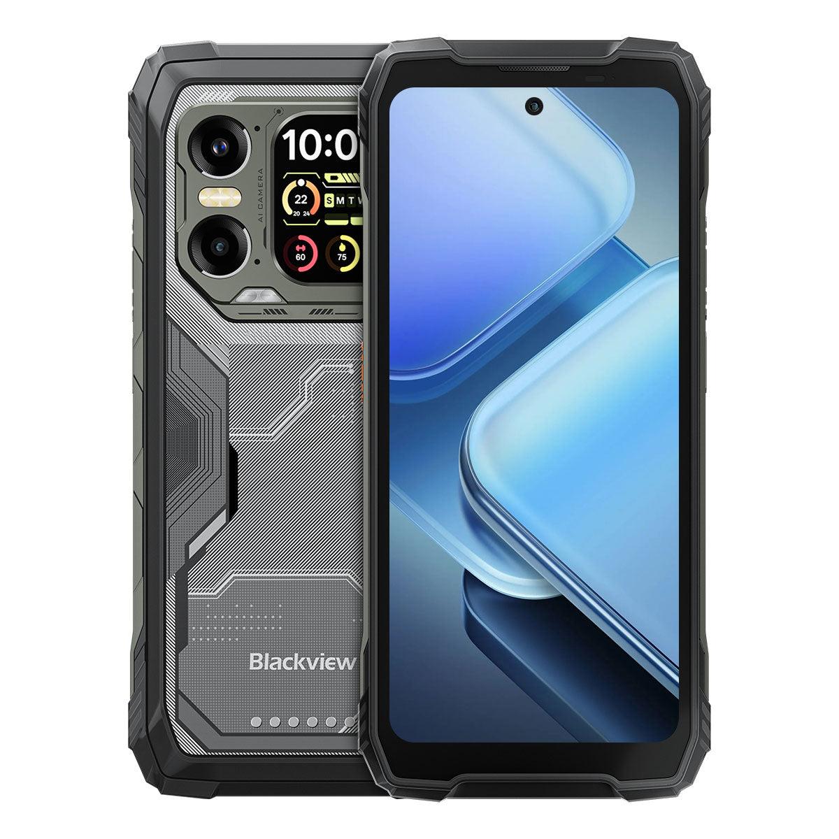Blackview XPLORE 1 6.78" 120Hz Main & 2.01" Secondary Display 12+256GB/16+512GB 20000mAh 170LM Flashlight 5G AI Rugged Phone