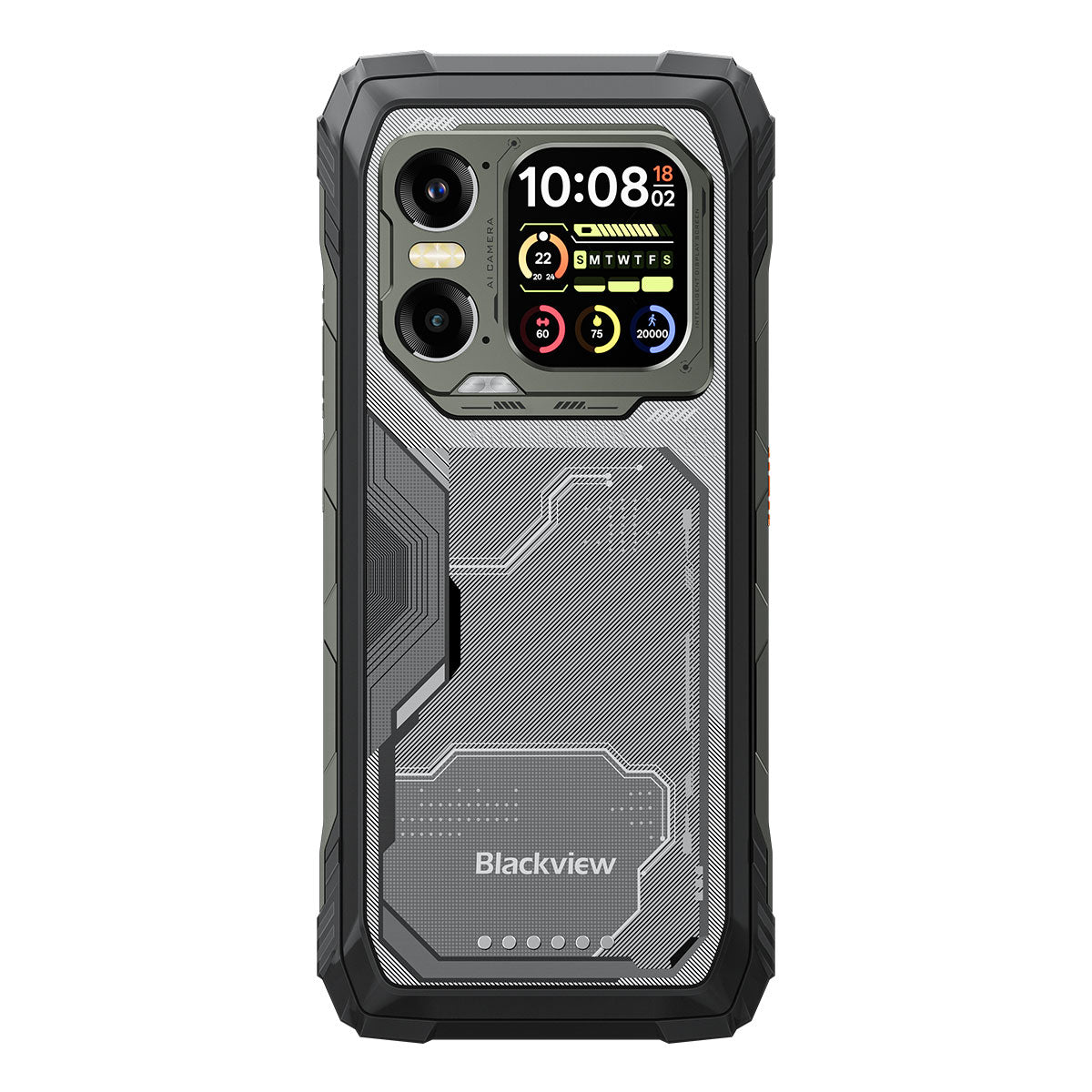 Blackview XPLORE 1 6.78" 120Hz Main & 2.01" Secondary Display 12+256GB/16+512GB 20000mAh 170LM Flashlight 5G AI Rugged Phone