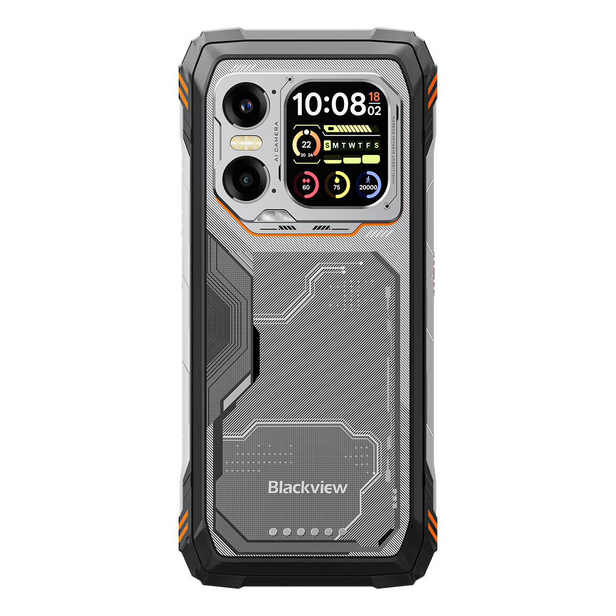 Blackview XPLORE 1 6.78" 120Hz Main & 2.01" Secondary Display 12+256GB/16+512GB 20000mAh 170LM Flashlight 5G AI Rugged Phone