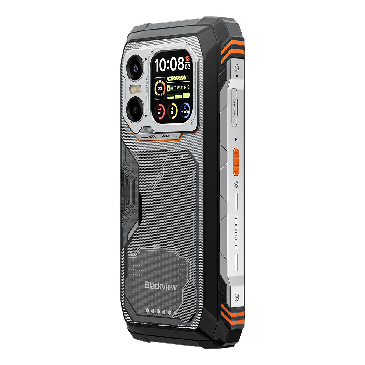 Blackview XPLORE 1 6.78" 120Hz Main & 2.01" Secondary Display 12+256GB/16+512GB 20000mAh 170LM Flashlight 5G AI Rugged Phone