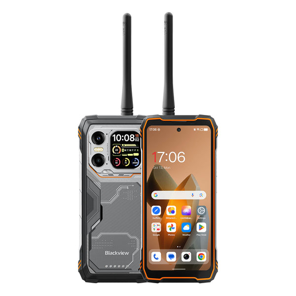 Blackview XPLORE 1 Walkie Talkie 5G Walkie-talkie Ruggedized Cellphone w/ 6.78" 120Hz Main & 2.01" Secondary Display 20000mAh Battery