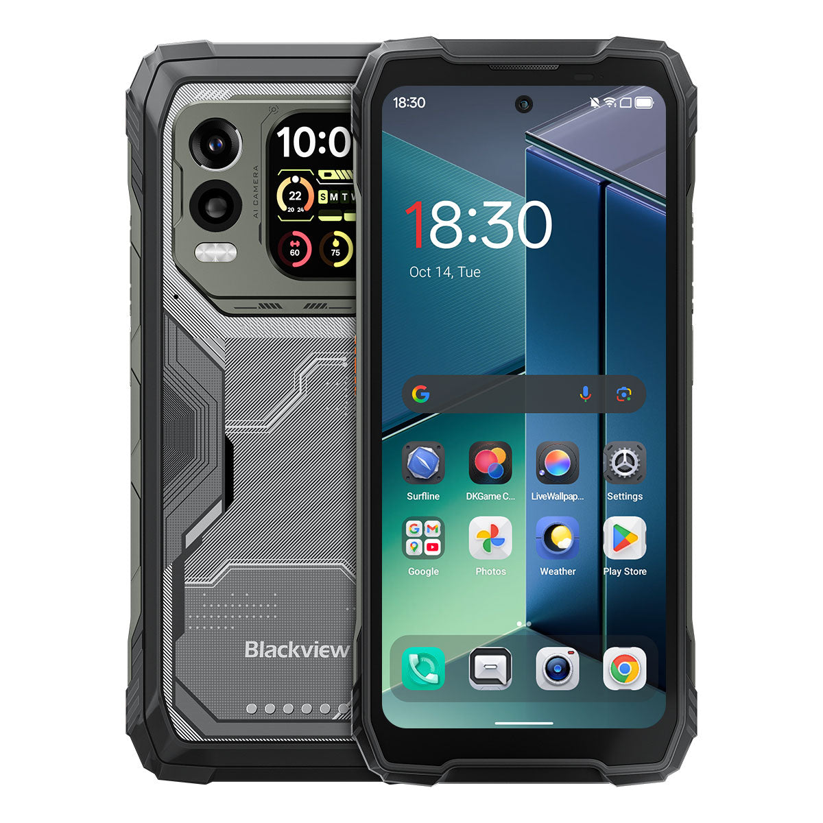 Blackview XPLORE 1 Pro Thermal lmaging Rugged 5G Phone with 6.78" 120Hz Main & 2.01" Secondary Display 20000mAh & 170LM Flashlight