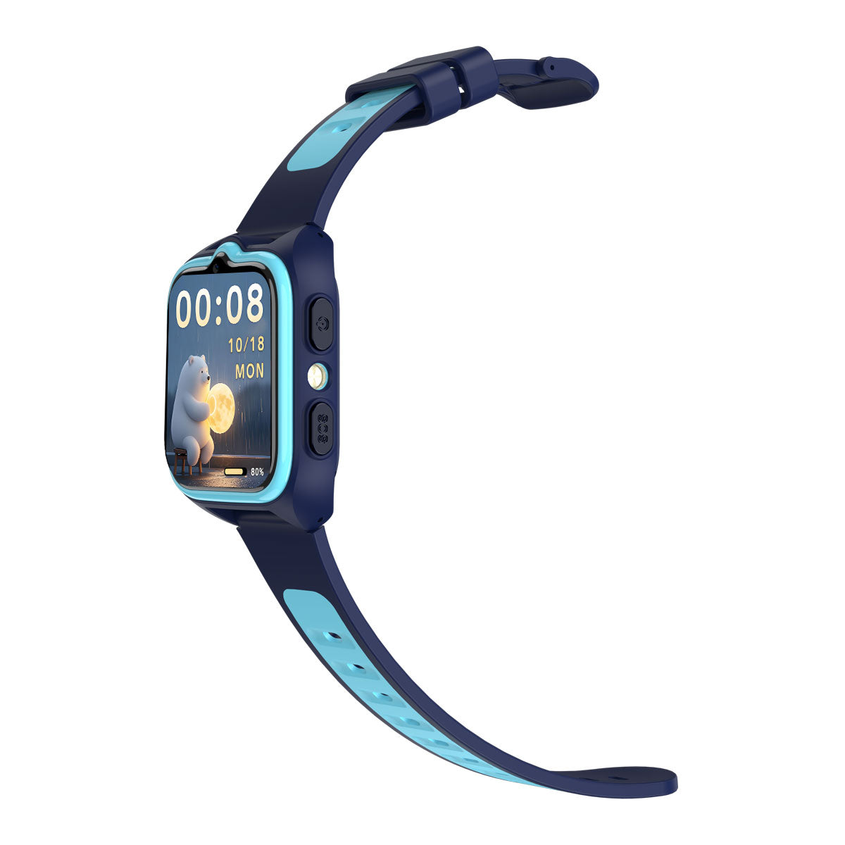Blackview Z30 1.75-inch LED Flashlight GPS + LBS + WIFI AI Positioning 4G Video Calling Kids Phone Watch