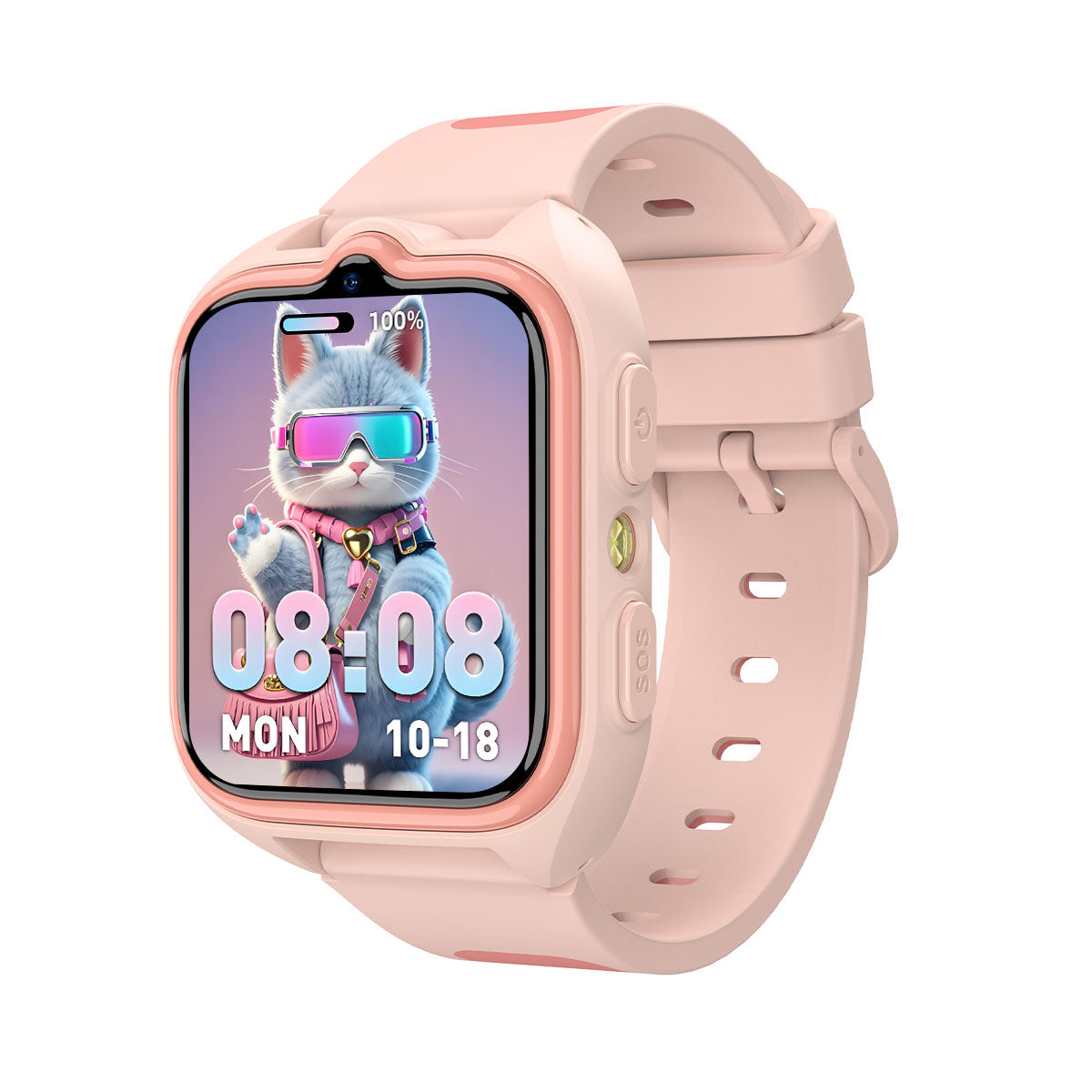Blackview Z30 1.75-inch LED Flashlight GPS + LBS + WIFI AI Positioning 4G Video Calling Kids Phone Watch