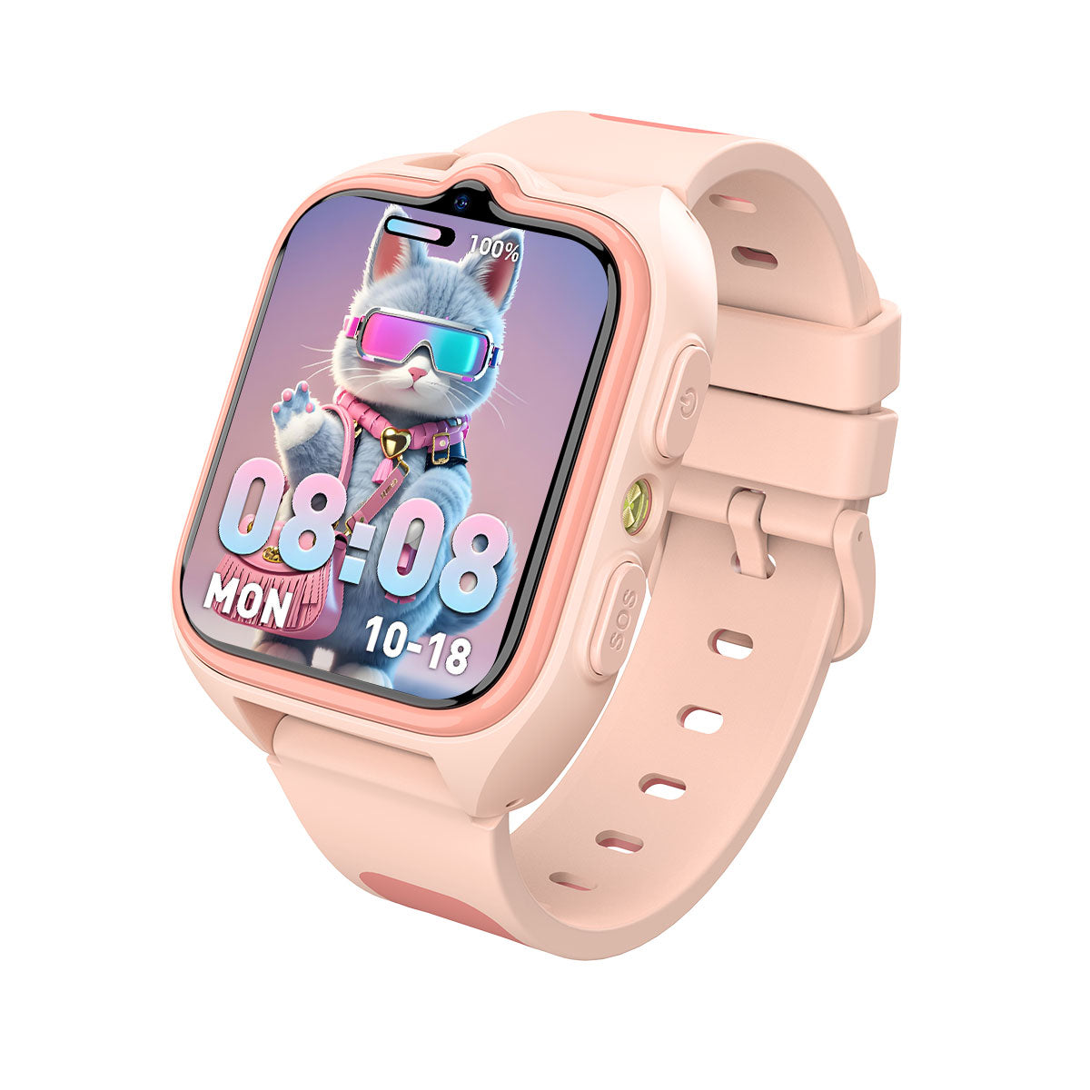 Blackview Z30 1.75-inch LED Flashlight GPS + LBS + WIFI AI Positioning 4G Video Calling Kids Phone Watch