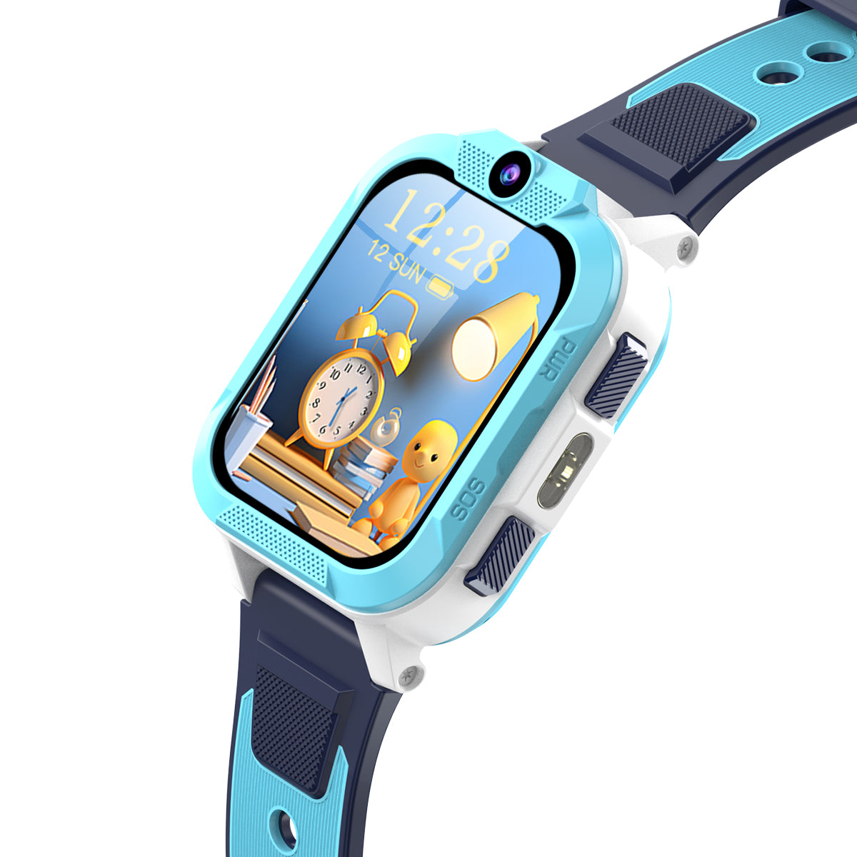 Blackview Z40 Pro 1.85-inch IP68 Waterproof LED Flashlight GPS + LBS + WIFI Positioning 4G Video Calling Kids Phone Watch
