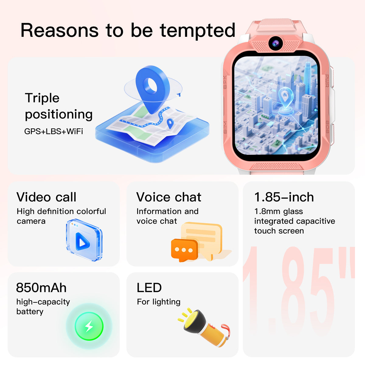 Blackview Z40 Pro 4G Kids Phone Watch