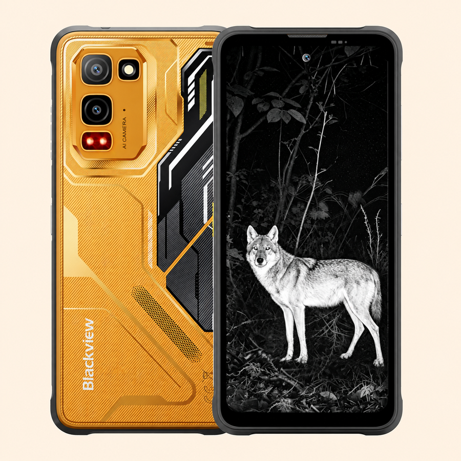 Blackview FORT 5 Ultra-slim Wireless Charging 6.78-inch MediaTek Helio G100 Octa-core 5000mAh 108MP+13MP Night Vision Camera 4G Rugged Phone