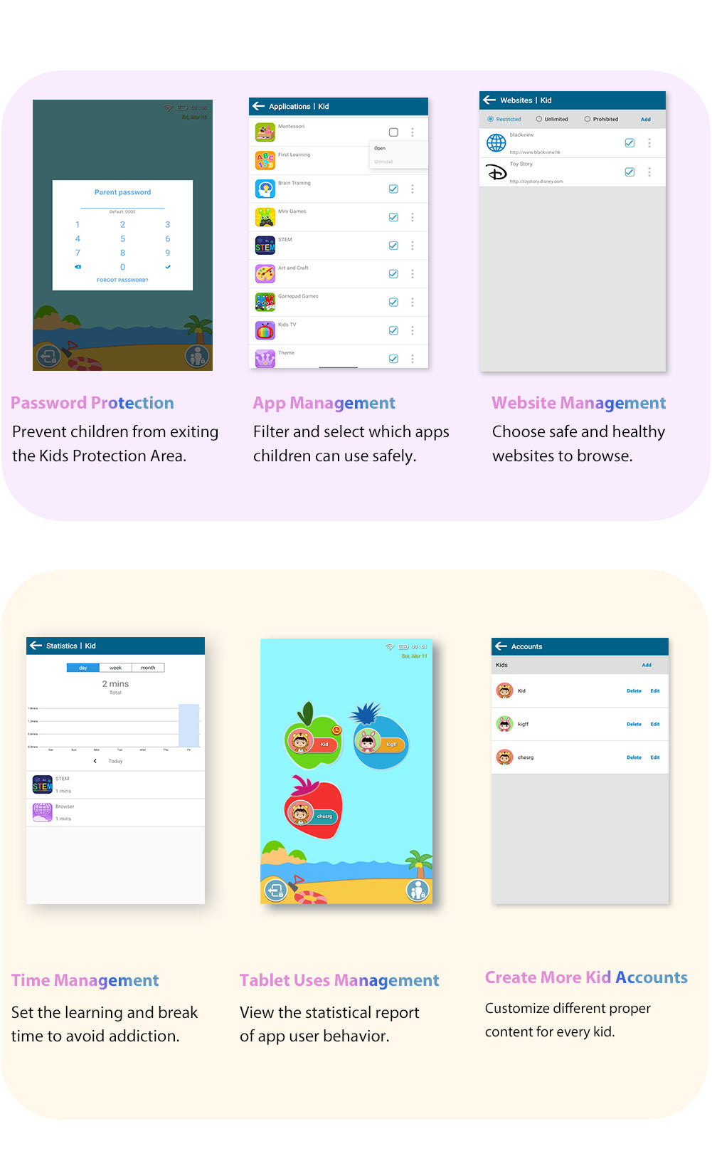 Blackview 50 Kinder-Tablet-PC
