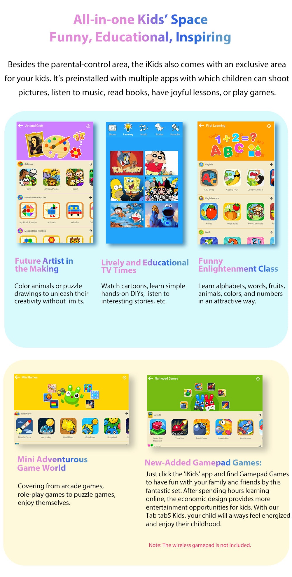 Blackview 50 Kinder-Tablet-PC