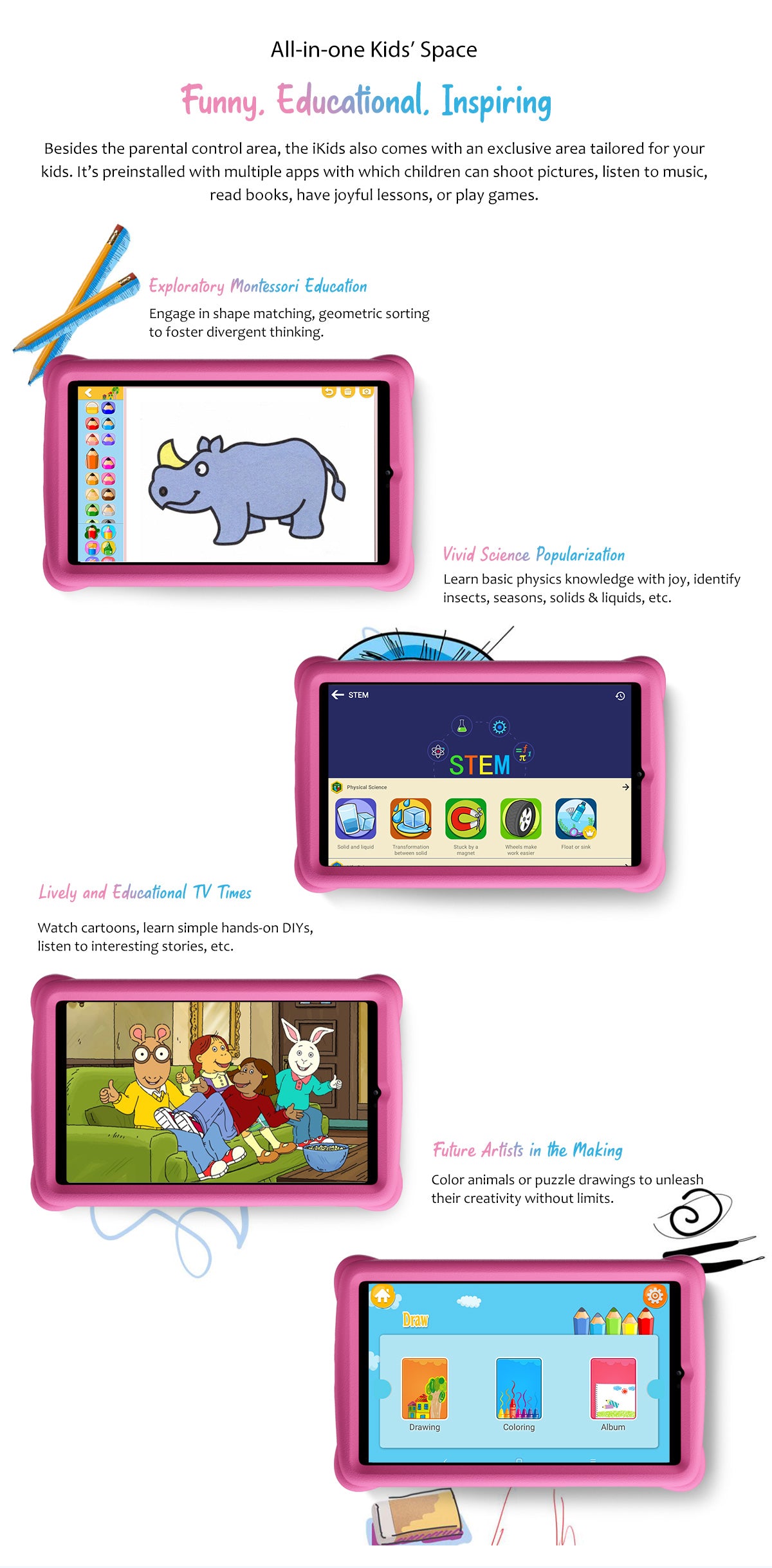 Blackview 60 Kinder-Tablet-PC