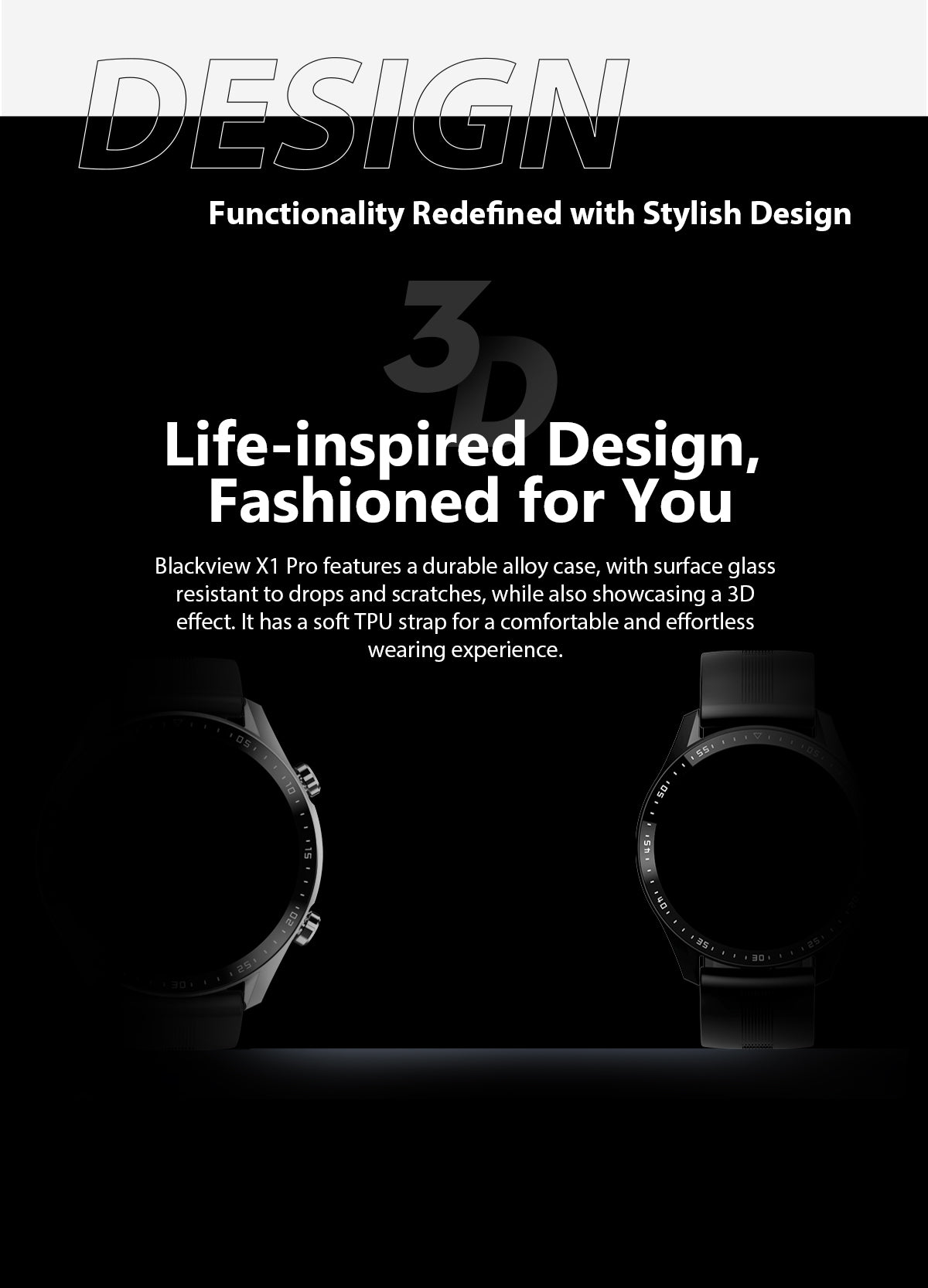 Blackview X1 Pro Smart Watch