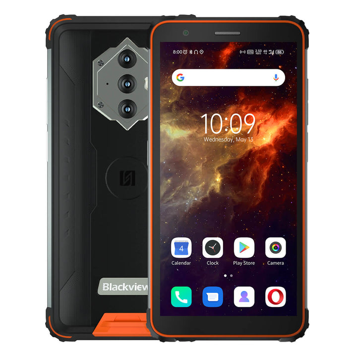 Blackview BV6600E 5.7-inch 4+32GB Android 11 8580mAh Battery 16MP+8MP 4G Ruggedized Smartphone