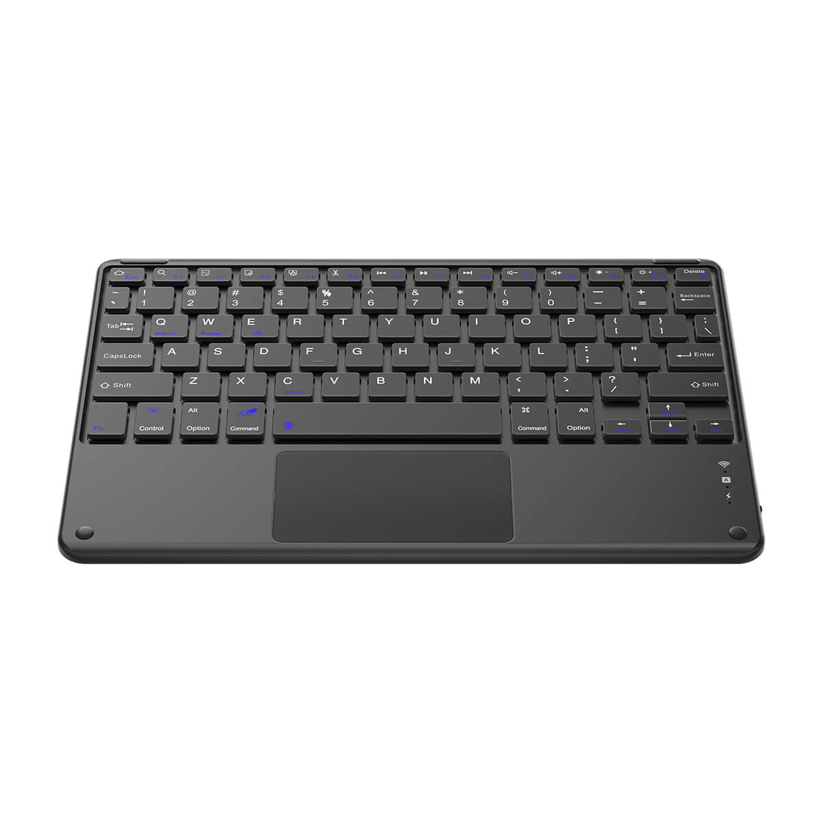Blackview Ultra-tenký BV univerzální bezdrátová klávesnice pro zařízení s Bluetooth a operačními systémy Windows, Android a iOS