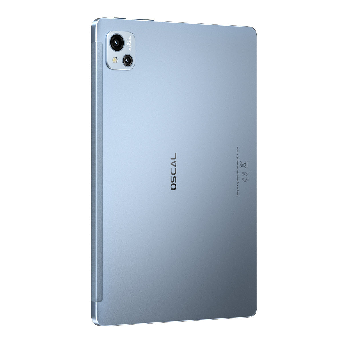 Tablette Android OSCAL Pad 13 avec écran de 10,1 pouces, processeur Unisoc Tiger T606 octa-core, 8 Go de RAM + 256 Go de stockage, batterie de 7680 mAh, support Widevine L1, 4G.