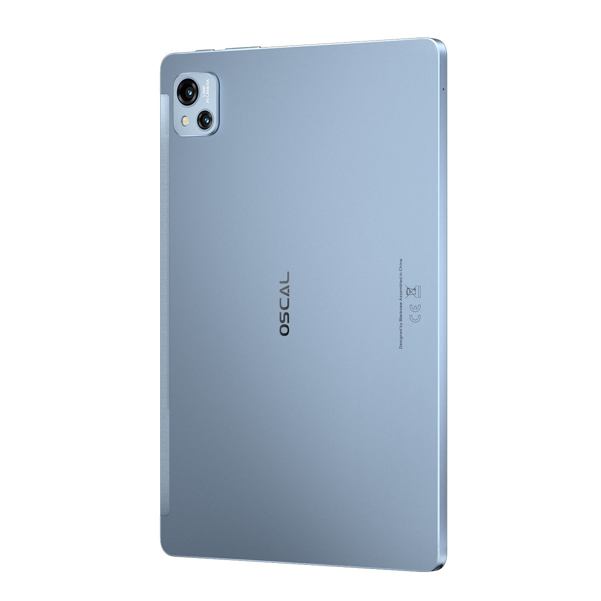 Tablette Android OSCAL Pad 13 avec écran de 10,1 pouces, processeur Unisoc Tiger T606 octa-core, 8 Go de RAM + 256 Go de stockage, batterie de 7680 mAh, support Widevine L1, 4G.