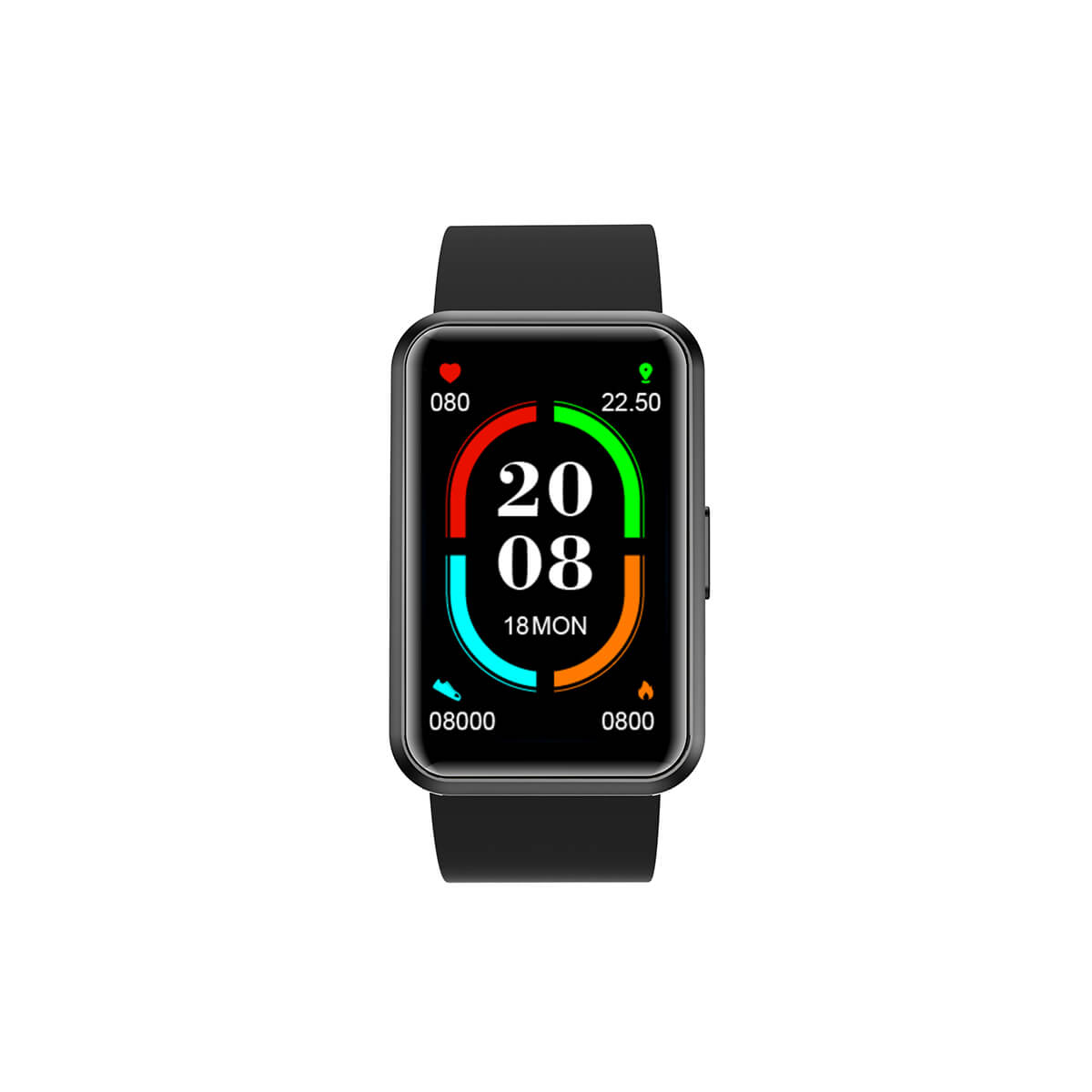 Montre intelligente de fitness numérique étanche IP68 Blackview R5